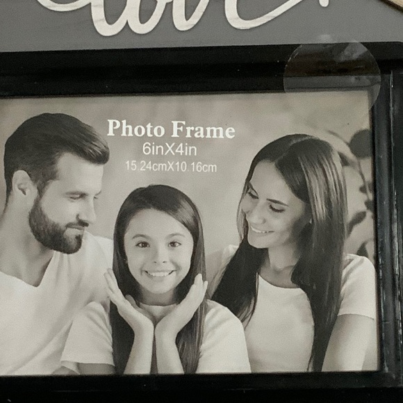 Photo Picture Frame House Shaped Distressed Shabby Modern Farmhouse 10 X 12 In - Picture 3 of 11